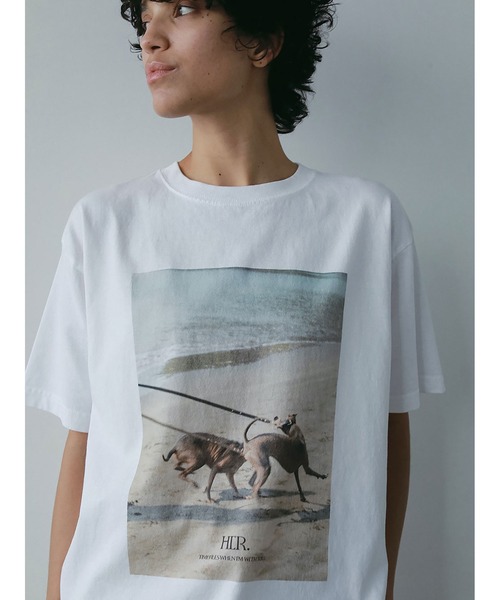 HER.(ハー)の「Oreo & Rose Tee/03(Tシャツ/カットソー・レディース・オフホワイト・XL/フリー)」の5枚目の写真