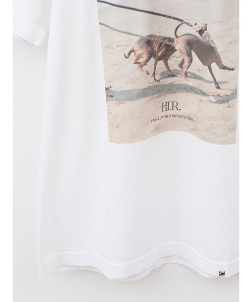 HER.(ハー)の「Oreo & Rose Tee/03(Tシャツ/カットソー・レディース・オフホワイト・XL/フリー)」の20枚目の写真