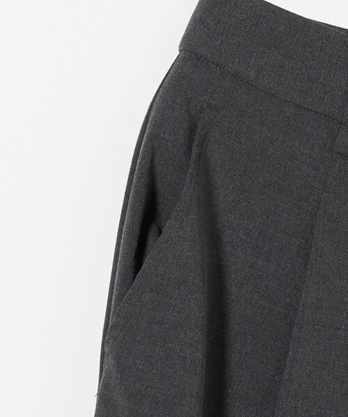 CITEN（シテン）の「＜CITEN＞キャリーマンワンタックスラックス（スラックス・レディース・ダークグレー/ライトグレー/ブラック・M/S）」の15枚目の写真