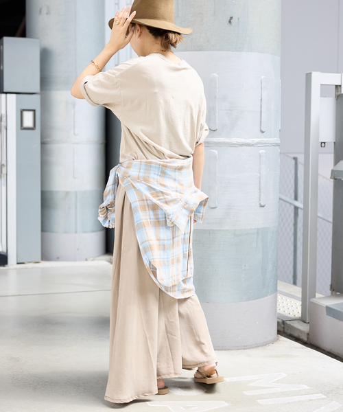 Vi/Li Check Wash シャツ