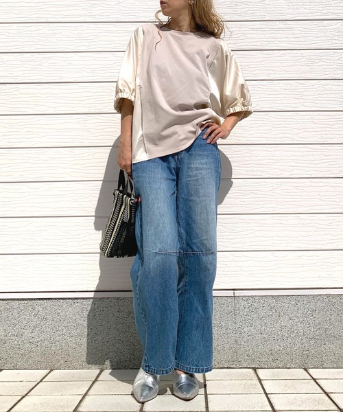 Casselini(キャセリーニ)の「メッシュシート巾着(トートバッグ・レディース・ベージュ系その他/ブラック系その他・ONE SIZE)」の5枚目の写真