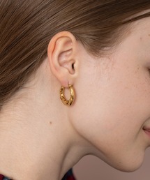 【Merry Gem】≪アレルギー対応≫ 選べるバリエーション ステンレス モチーフフープピアス KNF-TP ※