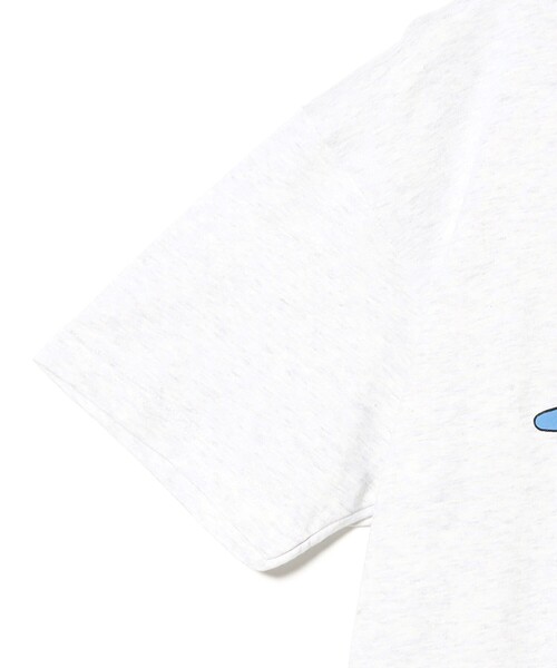 TOKYO CULTUART by BEAMS（トウキョウカルチャートバイビームス）の「渋谷サウナス / イルカのイルカくん “サウぃな～” Tee（Tシャツ/カットソー・レディース・ライトグレー/ホワイト・SMALL/LARGE/X-LARGE/MEDIUM）」の8枚目の写真