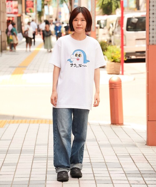 渋谷サウナス / イルカのイルカくん “サウぃな～” Tee（Tシャツ