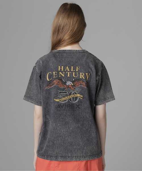 国内発送【AVIREX】HALF-CENTURY ANNIVERSARY T-SHIRT HALF-CENTURY ANNIVERSARY T-SHIRT | AVIREX（アヴィレックス