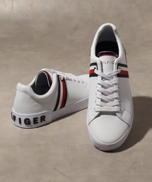TOMMY HILFIGER | 【TOMMY HILFIGER/トミーヒルフィガー】tmRAMUS/シンセティックレザー ローカット ロゴスニーカー(スニーカー)