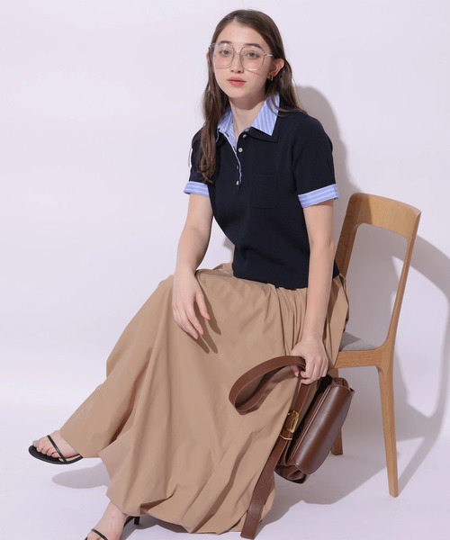 Rirandture（リランドチュール）の「バルーンロングスカート（スカート・レディース・キャメル/ホワイト/ブラック・0/1/2）」の8枚目の写真