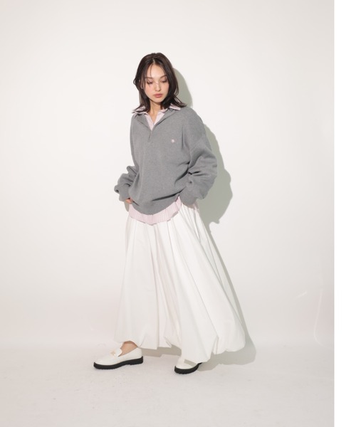 Rirandture（リランドチュール）の「バルーンロングスカート（スカート・レディース・キャメル/ホワイト/ブラック・0/1/2）」の15枚目の写真