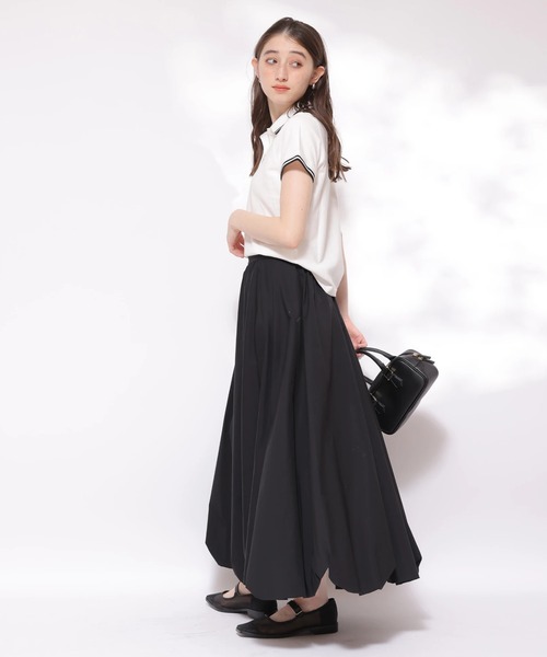 Rirandture（リランドチュール）の「バルーンロングスカート（スカート・レディース・キャメル/ホワイト/ブラック・0/1/2）」の22枚目の写真