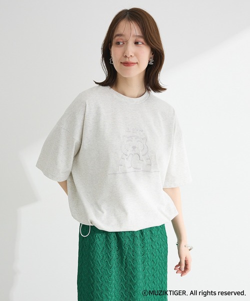 【美品】jumpone ハンドダイグラデーションTシャツ (グリーン) 新品・未使用】jumpone ハンドダイグラデーションTシャツ