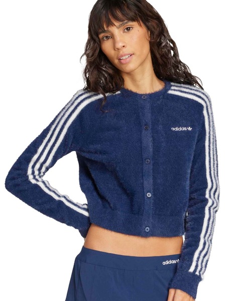 adidas（アディダス）の「adidas FLUFFY CARDIGAN / アディダス