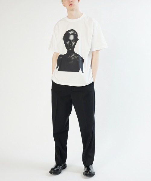biotop Tシャツ BIOTOP(ビオトープ) / 【FRITZ HANSEN for BIOTOP】 LOGO T