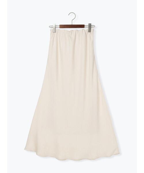 Te chichi（テチチ）の「【松井愛莉着用】フィブリルロングナロースカート《2025summer catalog item》（スカート・レディース・カーキ/オフホワイト/ブラウン・F）」の21枚目の写真