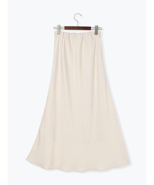 Te chichi（テチチ）の「【松井愛莉着用】フィブリルロングナロースカート《2025summer catalog item》（スカート・レディース・カーキ/オフホワイト/ブラウン・F）」の22枚目の写真