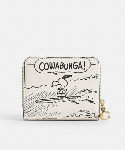 【COACH】【COACH X PEANUTS】 ウォレット・ニュースペーパー COACH X PEANUTS】エッセンシャル ビルフォールド ウォレット