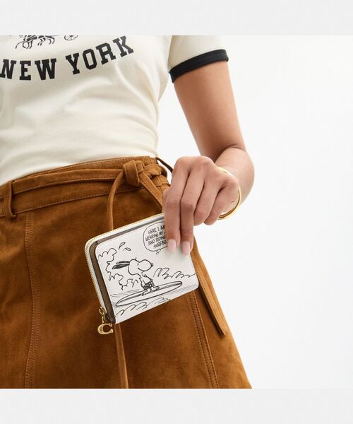 COACH X PEANUTS】エッセンシャル ビルフォールド ウォレット