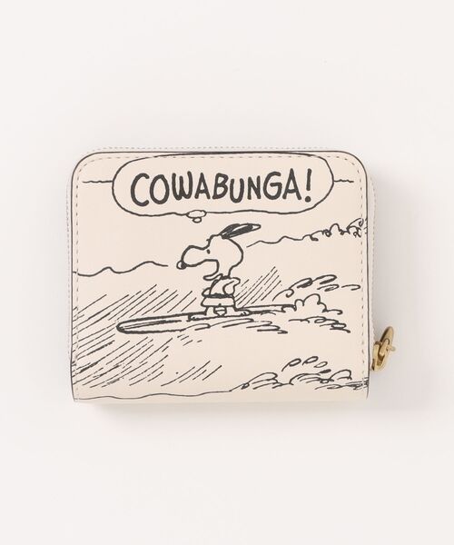 COACH X PEANUTS】エッセンシャル ビルフォールド ウォレット