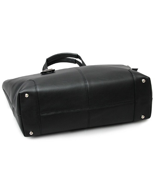 REGiSTA(レジスタ)の「REGiSTA Split Leather Tote Bag(ビジネスバッグ・メンズ・ネイビー/ダークブラウン・FREE)」の9枚目の写真
