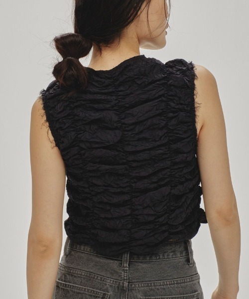 【新品未使用】todayful Piping Shirring Blouse TODAYFUL(トゥデイフル) / Life's online store（ライフズ