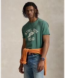 ポロラルフローレン　Tシャツ　グリーン ポロラルフローレン 半袖Tシャツ トップス ビッグポニーロゴ