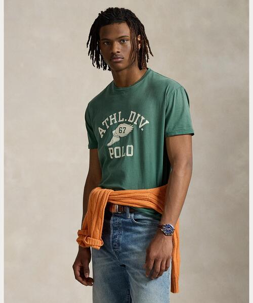 クラシック フィット ロゴ ジャージー Tシャツ（Tシャツ