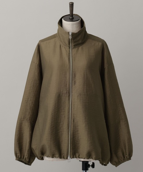 A part by(アパートバイ)の「シアースタンドブルゾン(ブルゾン・レディース・カーキ/ピンク系その他/オフホワイト・FREE)」の21枚目の写真