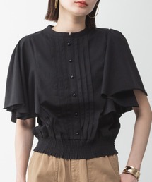 ZARA - ♡panda♡♡fitmore♡ピンタックフレアシャツブラウス ピンタック フレア」に該当するトップスファッション通販 - ZOZOTOWN