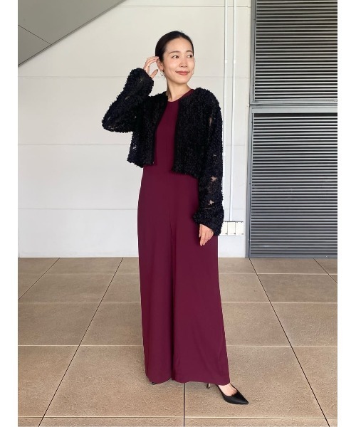 セール】COLUMN / バックサテンオールインワン＜PERMANENT＞（つなぎ