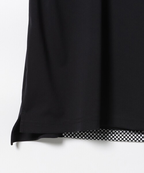 BEAMS GOLF（ビームスゴルフ）の「ORANGE LABEL / 吸水速乾 ドットプリント ロゴポロシャツ 【DRY・UV・STRETCH】（ポロシャツ・メンズ・ホワイト/ブラック・M/L/S/XL）」の14枚目の写真