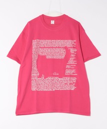 FreeZone（フリーゾーン）の「キャットシルエットテキストプリントTシャツ（Tシャツ/カットソー）」