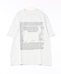 FreeZone（フリーゾーン）の「キャットシルエットテキストプリントTシャツ（Tシャツ/カットソー）」