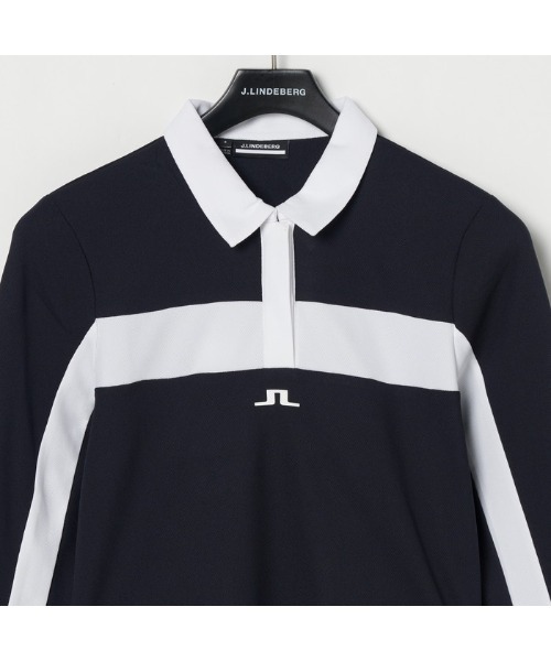 セール】【J.LINDEBERG/GOLF】長袖ポロシャツ（シャツ/ブラウス）｜J