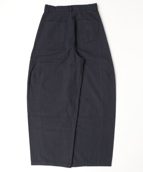 FREE STYLISTS(フリー スタイリスト)の「YUGA_YGMC Carvy wide length pants(デニムパンツ・レディース・ネイビー/ホワイト・L/M/S)」の3枚目の写真