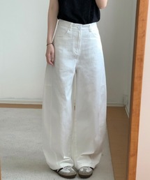 YUGA_YGMC　Carvy wide length pants