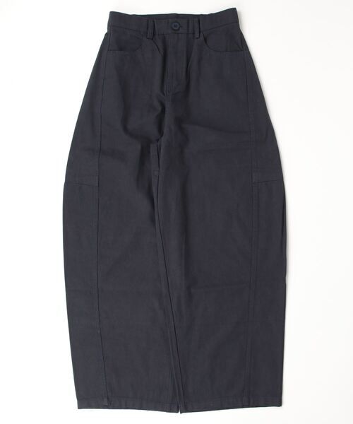 FREE STYLISTS(フリー スタイリスト)の「YUGA_YGMC Carvy wide length pants(デニムパンツ・レディース・ネイビー/ホワイト・L/M/S)」の12枚目の写真