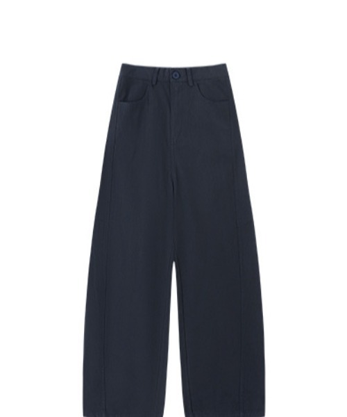 FREE STYLISTS(フリー スタイリスト)の「YUGA_YGMC Carvy wide length pants(デニムパンツ・レディース・ネイビー/ホワイト・L/M/S)」の11枚目の写真