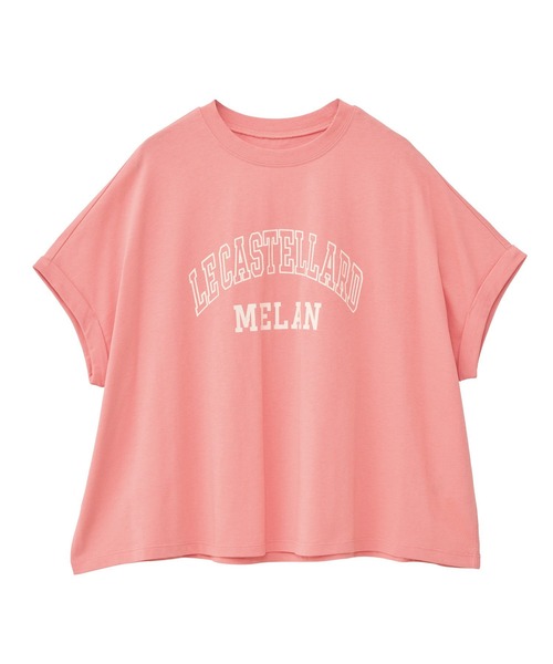 セール】袖折り返しカレッジTシャツ（Tシャツ/カットソー