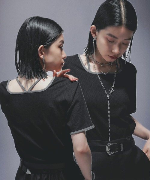 tシャツ ハイショクリブT(HARE) レディース ハイショクリブT(HARE)（Tシャツ/カットソー）｜HARE（ハレ）の