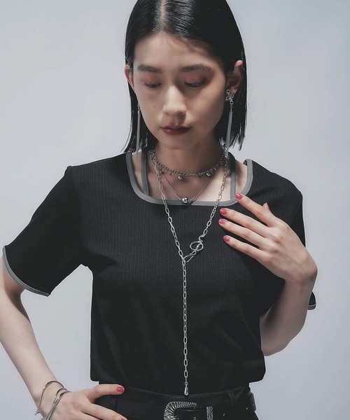 tシャツ ハイショクリブT(HARE) レディース ハイショクリブT(HARE)（Tシャツ/カットソー）｜HARE（ハレ）の
