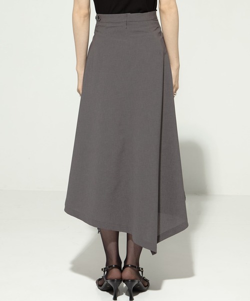 AKANE UTSUNOMIYA（アカネウツノミヤ）の「【AKANE UTSUNOMIYA/アカネウツノミヤ】《STUDIOUS別注》 lace hem skirt/レースヘムスカート（スカート・レディース・ブラック/グレー・36/38）」の10枚目の写真