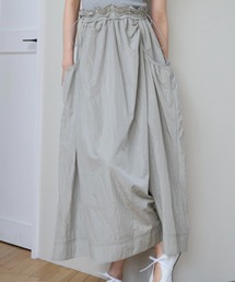 denim yoke lace irregular tiered SK（スカート）｜WILLFULLY（ウィル