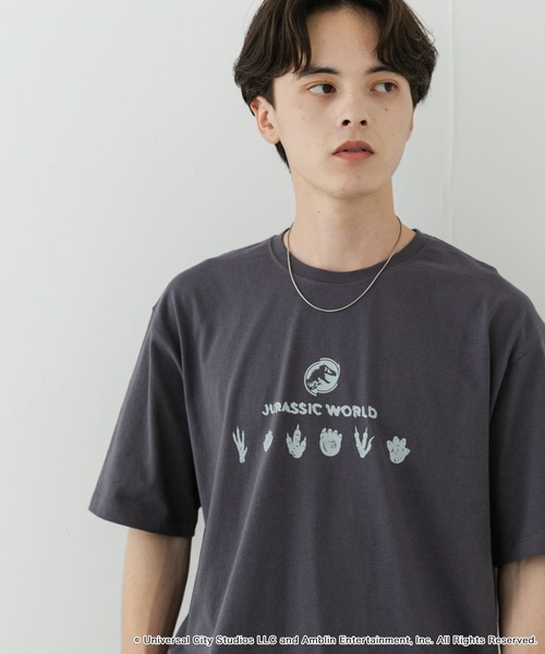セール】『別注』Jurassic World×SENSE OF PLACE T-SHIRTS/B（Tシャツ