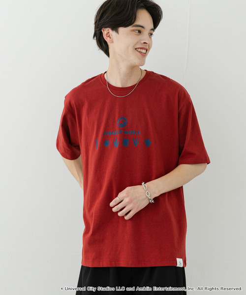 SENSE OF PLACE by URBAN RESEARCH（センスオブプレイスバイアーバンリサーチ）の「『別注』Jurassic World×SENSE OF PLACE　T-SHIRTS/B（Tシャツ/カットソー・メンズ・ホワイト/チャコールグレー/レッド・LARGE/MEDIUM）」の15枚目の写真