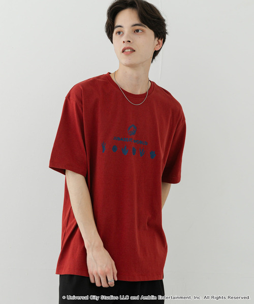 SENSE OF PLACE by URBAN RESEARCH（センスオブプレイスバイアーバンリサーチ）の「『別注』Jurassic World×SENSE OF PLACE　T-SHIRTS/B（Tシャツ/カットソー・メンズ・ホワイト/チャコールグレー/レッド・LARGE/MEDIUM）」の17枚目の写真
