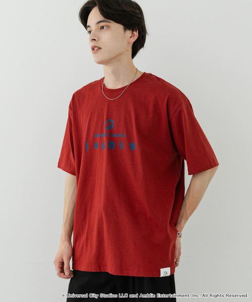 SENSE OF PLACE by URBAN RESEARCH（センスオブプレイスバイアーバンリサーチ）の「『別注』Jurassic World×SENSE OF PLACE　T-SHIRTS/B（Tシャツ/カットソー・メンズ・ホワイト/チャコールグレー/レッド・LARGE/MEDIUM）」の18枚目の写真