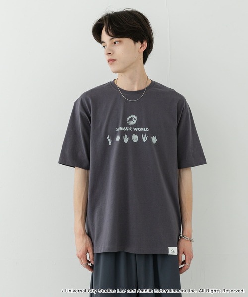 SENSE OF PLACE by URBAN RESEARCH（センスオブプレイスバイアーバンリサーチ）の「『別注』Jurassic World×SENSE OF PLACE　T-SHIRTS/B（Tシャツ/カットソー・メンズ・ホワイト/チャコールグレー/レッド・LARGE/MEDIUM）」の22枚目の写真