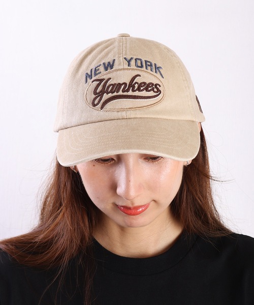 セール】【日本未入荷】MLB KOREA ヴィンテージ ピグメント加工 アン