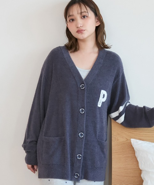 ラインカーディガン（ルームウェア/パジャマ）｜gelato pique