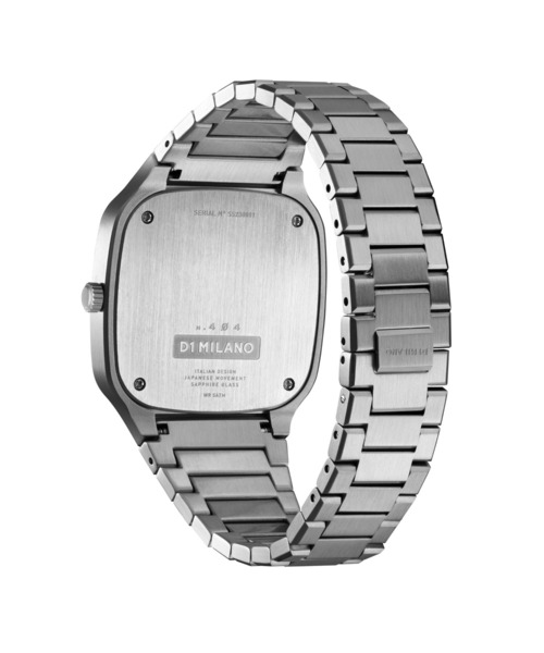 D1 MILANO スクエア - カリビアン 腕時計 D1 MILANO/ディーワン ミラノ」スクエア モルディブシー/カリビアン