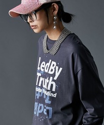 GEVS. | ロゴプリントロングスリーブTシャツ＜大きいサイズ有＞GEVS.(Tシャツ/カットソー)